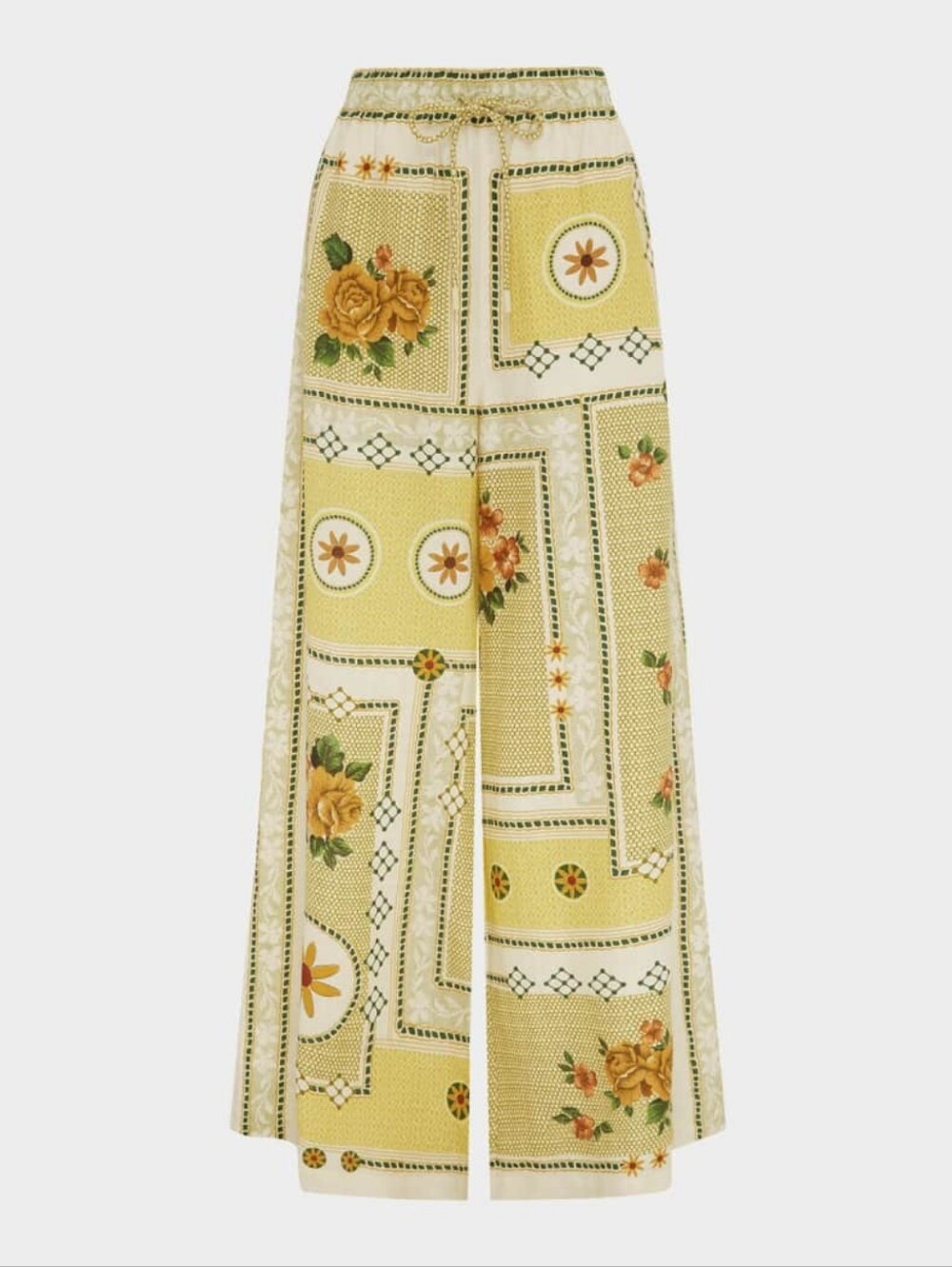 ALEMAIS Dixie Wide-Leg Linen Pants